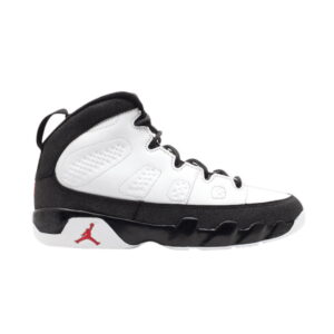 Air Jordan 9 Retro Blanc Varsity Rouge 2010 PS Blanc/Varsity Rouge-Noir 401811 161