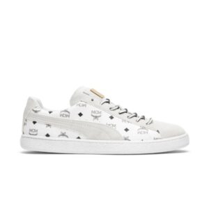 Baskets MCM x Puma Suede Whisper Blanc 366299 02