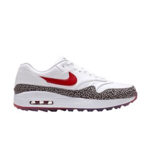Nike Air Max 1 Golf NRG Habanero Rouge Blanc/Cement Gris/Noir/Habanero Rouge BQ4804 101