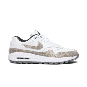 Nike Air Max 1 Golf NRG Baskets en peau de serpent Noir CI6876 101