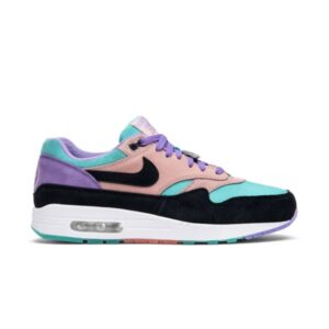 Nike Air Max 1 Baskets Have a Nike Day Space Violet/Noir/Corail blanchi BQ8929 500