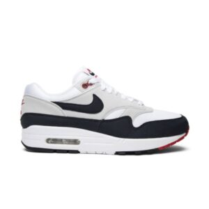 Nike Air Max 1 OG Anniversary Obsidian baskets Blanc/Obsidienne foncée/Gris naturel/Noir 908375 104