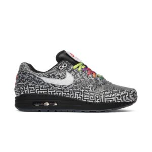 Nike Air Max 1 On Air: Tokyo Maze Noir/Blanc/Habanero Rouge 178286