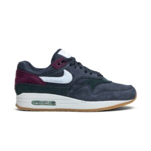 Nike Air Max 1 Premium Dark Obsidian Crepe Sole Obsidienne foncé/Teinte cobalt/Bliss océan CD7861 400