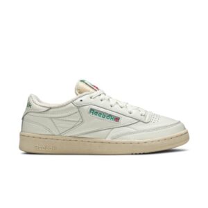 Baskets Reebok Club C 85 Vintage Chalk Vert Bleu 185017