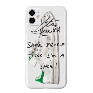 Stan Smith : Certaines personnes pensent que je suis une chaussure iPhone Case Blanc 188690