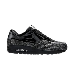Baskets Wmns Nike Air Max 1 VT QS New Years Eve Pack Noir/Argent Métallique/Noir 615868 002