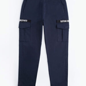 Pantalon de survêtement 2018 NBA Brooklyn Nets Pantalon Bleu Marine Blanc 194407