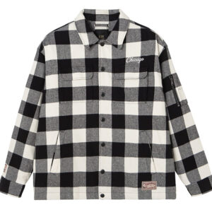 Chemise à carreaux en coton Chicago Bulls 2020 193240