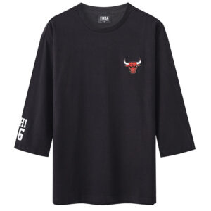T-Shirt 2020 NBA Chicago Bulls Oversize Noir Bleu Tee noir, bleu 195295