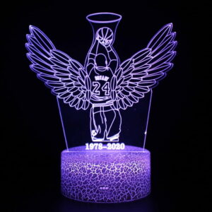 Veilleuse 3D 3D NBA Team Logo USB LED Lampe colorée Veilleuse Cadeau 7 couleurs sans télécommande, 16 avec télécommande 195389