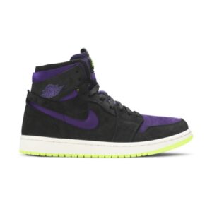 Air Jordan 1 High Zoom Air CMFT Noir Court Violet Lemon Venom (W) Rose CT0979 001