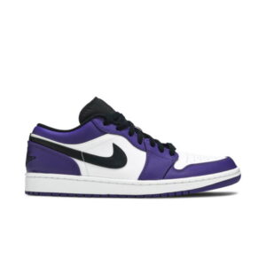 Air Jordan 1 Low Court Violet Blanc 553558 500