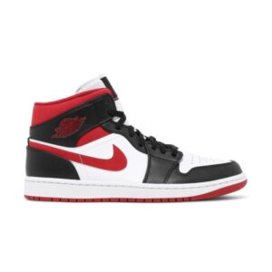 Air Jordan 1 Mid Noir Gym Rouge 554724 122
