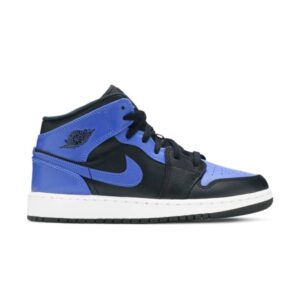 Air Jordan 1 Mid GS Hyper Royal Baskets 554725 077
