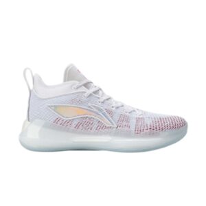 Baskets Li-Ning Yushuai 13 blanc cinabre rouge orange ABAQ013 1