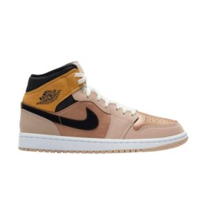 Baskets Wmns Nike Air Jordan 1 Mid SE Particle Beige DD2224 200