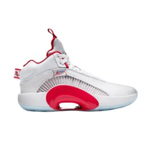 Air Jordan 35 GS Blanc Feu Rouge CQ9433 100