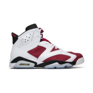 Baskets Air Jordan 6 Retro Carmine 2014 Bleu 384664 160