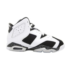 Air Jordan 6 Retro GS Oreo Baskets Blanc 384665 101