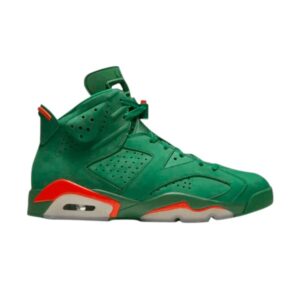 Air Jordan 6 Retro Baskets Gatorade en daim vert 384664 706