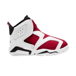 Air Jordan 6 Retro Little Flex TD Baskets Carmin CT4417 106