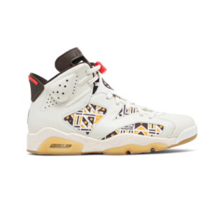 Air Jordan 6 Retro Quai 54 – Sail Gum Brown CZ4152 100