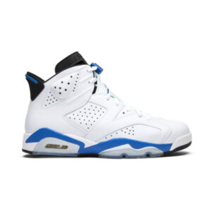 Air Jordan 6 Retro Sport Bleu 2014 384664 107