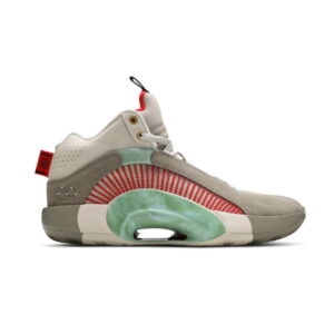 Baskets CLOT x Air Jordan 35 Sepia Stone Blanc DD9322 200