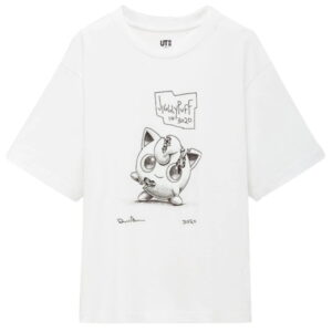 Daniel Arsham x Pokemon x Uniqlo Crystal Jigglypuff Tee (Taille femme américaine) Blanc Blanc 212150