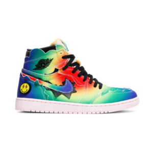 J. Balvin x Air Jordan 1 Retro OG High Colors Y Vibras Baskets Vert DC3481 900