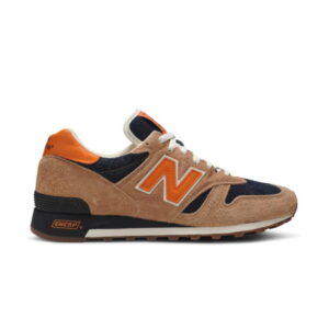 Levi's x New Balance 1300 Made In USA Orange Tab Baskets Vert M1300LV