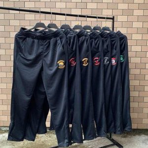 Pantalon de survêtement noir des équipes NBA vert 210828