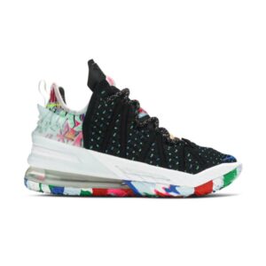 Nike LeBron 18 James Gang Baskets Blanc CQ9283 002/CQ9284 002