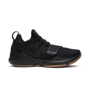 Nike PG 1 Baskets en gomme noire 878627 004/878628 004