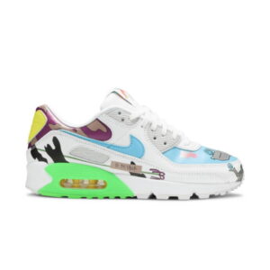 Ruohan Wang x Nike Air Max 90 Flyleather Blanc CZ3992 900