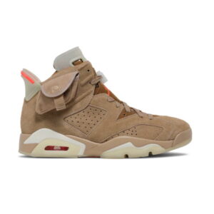 Travis Scott x Air Jordan 6 Retro British Khaki Baskets Gris DH0690 200