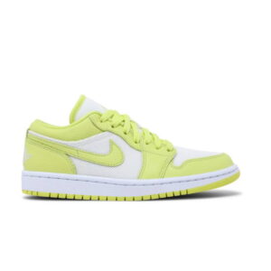 Femmes Air Jordan 1 Low Limelight Baskets Noir DH9619 103