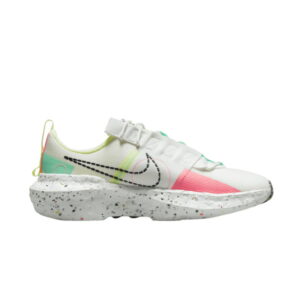 Femme Nike Crater Impact Summit Blanc Blanc sommet/Noir/Vert lueur/Coucher de soleil CW2386 101