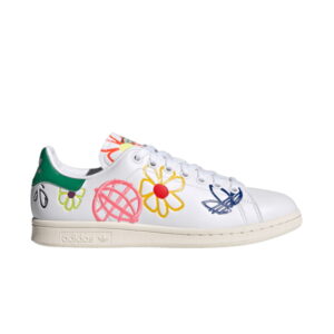 Baskets Wmns adidas Stan Smith Large Doodles Gris FX5653