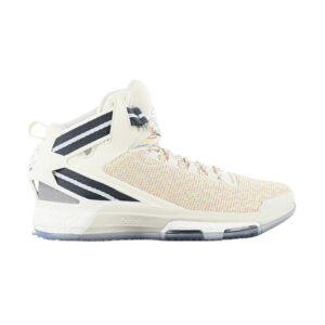 adidas D Rose 6 Boost Baskets multicolores blanches Blanc B27745