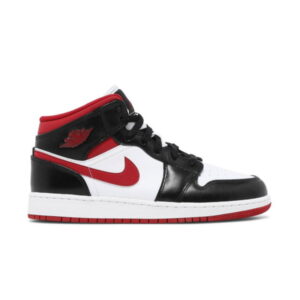 Air Jordan 1 Mid GS Noir Gym Rouge DJ4695 122
