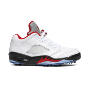 Air Jordan 5 Low Golf Rouge Feu CU4523 100