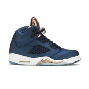 Air Jordan 5 Retro Bronze Baskets Blanc 136027 416