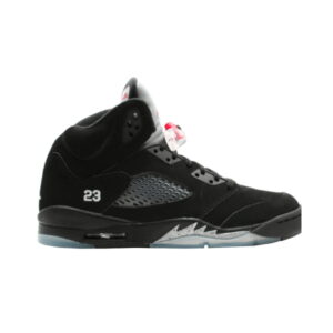 Air Jordan 5 Retro Noir Métallisé Argent (2007) (GS) 134092 004