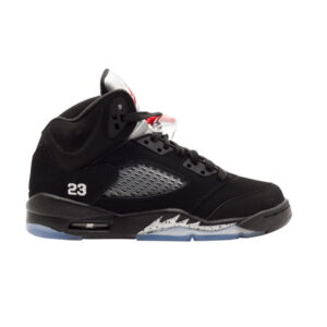 Air Jordan 5 Retro GS Noir Métallisé Argent 2011 440888 010