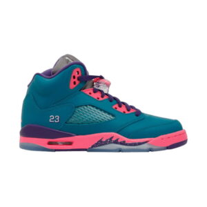 Air Jordan 5 Retro GS Sarcelle Baskets 440892 307