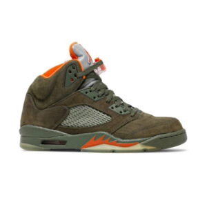 Air Jordan 5 Retro LS Olive Baskets 314259 381