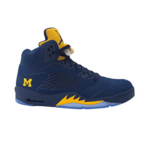 Air Jordan 5 Retro Michigan PE Baskets 636 645668