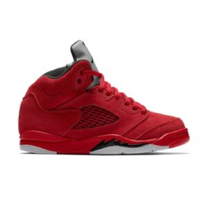 Air Jordan 5 Retro PS Baskets en daim rouge 440889 602